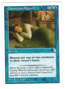 ►Magic-Style◄ MTG - Counterintelligence - Portal Three Kingdoms P3K English - NM - Image 1