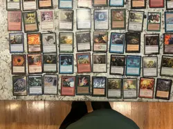 Mtg Value Lot x100 Magic The Gathering Thermokarst Forbid Whispersilk Cloak MpHp - Image 2