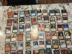 Mtg Value Lot x100 Magic The Gathering Thermokarst Forbid Whispersilk Cloak MpHp - Image 5