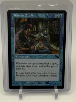 MTG Rhystic Study Prophecy #45 - Image 1