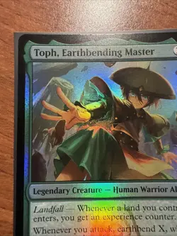 MTG - Toph, Earthbending Master FOIL - Avatar: The Last Airbender: Eternal-Legal - Image 2