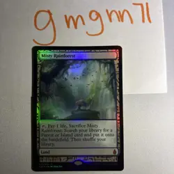 MTG Foil Misty Rainforest Zendikar Expeditions - Image 1