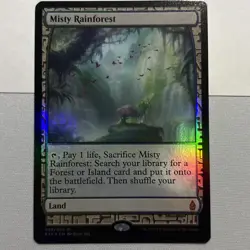MTG Foil Misty Rainforest Zendikar Expeditions - Image 3