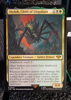MTG Shelob, Child of Ungoliant 230 Showcase The Lord of the Rings - Image 1