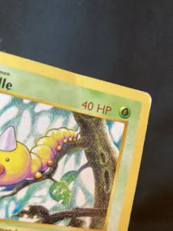 Pokemon 1999 Base Set 1st Edition Shadowless Weedle #69 Played - Image 3