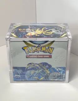 Casemon UV Pro-Safe Acrylic Display Hard Case Pokemon Booster Box Magnetic Lid - Image 5