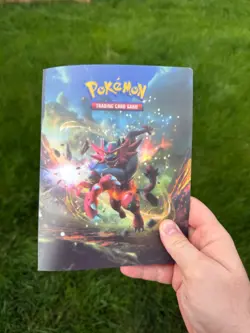 Official Pokemon Sun & Moon Base Set 4 Pocket Ultra Binder Infernape - Image 1