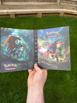 Official Pokemon Sun & Moon Base Set 4 Pocket Ultra Binder Infernape - Image 5