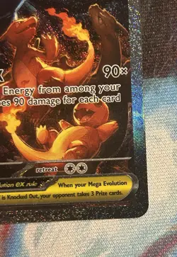 TCG Mega Charizard X EX SIR 125 + UPC Promo Phantasmal Flames Pokemon NearMint - Image 3
