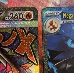 TCG Mega Charizard X EX SIR 125 + UPC Promo Phantasmal Flames Pokemon NearMint - Image 4