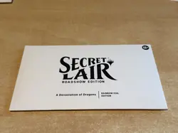 SDCC 2025 Secret Lair A Devastation of Dragons Roadshow Rainbow Foil Exclusive - Image 1