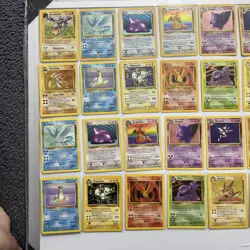1999 Pokemon TCG WOTC Master Fossil Set 62/62 Complete 100% complete master set - Image 1