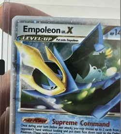 Pokemon Empoleon LV.X DP11 Black Star Promo Holo 2007 Diamond & Pearl Level X MP - Image 2