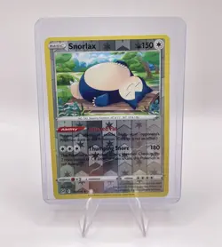 Snorlax 143/196 - Pokemon TCG Lost Origin (2022) - NM - Holo Rare - Image 1