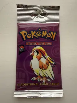 Pokemon Base Set 2 Booster Pack Lot (3) - Sealed - Mewtwo, Gyarados, Pidgeotto - Image 5