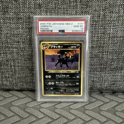 PSA 10 Umbreon Neo 2 Japanese Promo #197 - Pokemon - Image 1