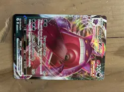 3 Pokemon TCG Gengar VMAX Full Art Holo Sword & Shield Fusion Strike 157/264 NM - Image 3