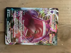 3 Pokemon TCG Gengar VMAX Full Art Holo Sword & Shield Fusion Strike 157/264 NM - Image 5