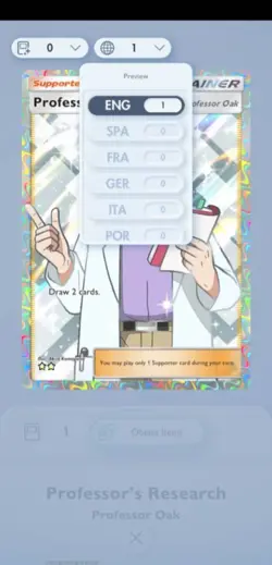 Professors Research Full Art 2 ?? | POKEMON TCG POCKET |ENG| NOT PHYSICAL! - Image 3
