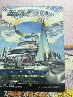 MTG - 1x Balamb Garden - Showcase Final Fantasy NM - Image 1