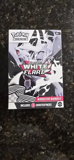 Pokemon TCG Scarlet & Violet White Flare Booster Bundle Box - Factory Sealed - Image 1