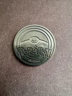 Rayquaza Green Coin Holographic Pokemon TCG Exclusive Rare Exclusive Flip Coin - Image 2