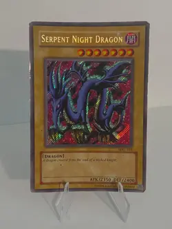Yugioh Serpent Night Dragon MRL-103 Secret Rare Original Print HP - Image 1