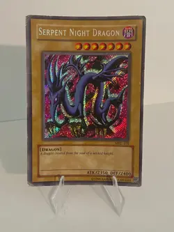 Yugioh Serpent Night Dragon MRL-103 Secret Rare Original Print HP - Image 1