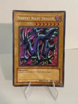 Yugioh Serpent Night Dragon MRL-103 Secret Rare Original Print HP - Image 1
