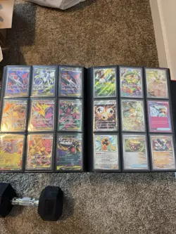 Huge pokemon binder collection incredible cards - Image 1