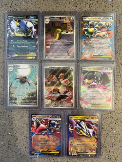 Mega Evolutions Bundle of 8 - Including EX - Basic - Stage1 - Full Art Cards. - Image 1