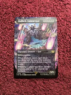 MTG Zodiark, Umbral God 0336 (Borderless) Final Fantasy Non Foil - Image 1