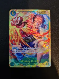One Piece Card Game Monkey.D.Luffy OP13-118 Secret Carrying on his Will ENGLISH - Image 1