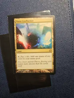 Mana Confluence Magic the Gathering Rare Land Journey Into NYX Regular Card - Image 1