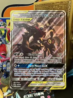 Pokemon TCG Umbreon & Darkrai GX Jumbo Card SM241 Sun & Moon Promo, 2020 NM - Image 1