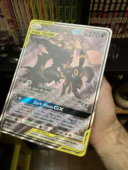 Pokemon TCG Umbreon & Darkrai GX Jumbo Card SM241 Sun & Moon Promo, 2020 NM - Image 3