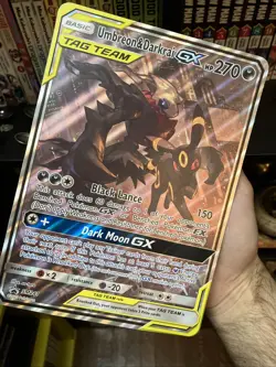 Pokemon TCG Umbreon & Darkrai GX Jumbo Card SM241 Sun & Moon Promo, 2020 NM - Image 4