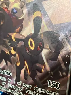 Pokemon TCG Umbreon & Darkrai GX Jumbo Card SM241 Sun & Moon Promo, 2020 NM - Image 5