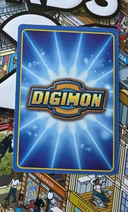 DIGIMON ST-96 Airdramon Swedish Promo Card TCG Rare Bandai LP - Image 2