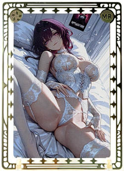 Goddess Story: Kafka Spicy Non Serial Metal Anime Waifu Trading Card - Image 1