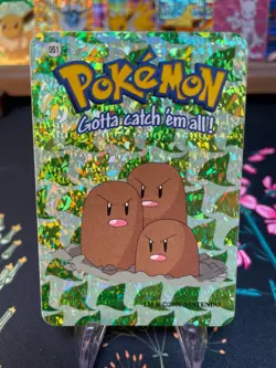 ??Dugtrio #051 - Vintage Vending Machine Prism Sticker 2000 - Pokemon Card?? - Image 1