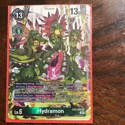 Digimon Card Game Single - EX3-045 SR Hydramon Alt Art - Image 1