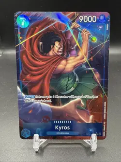 KYROS - One Piece TCG OP10-046 - AA SR Alt Art Super Rare - Royal Blood NM Card! - Image 1