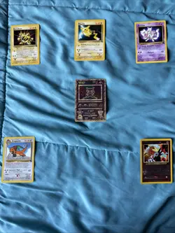 ANCIENT MEW And Mewtwo Rare Set Movie Promo Pokemon Card VG-MINT COLLECTOR OWNED - Image 1