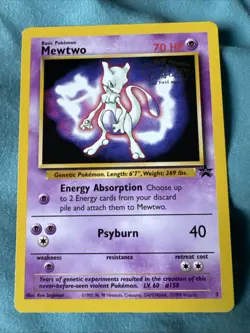 ANCIENT MEW And Mewtwo Rare Set Movie Promo Pokemon Card VG-MINT COLLECTOR OWNED - Image 3