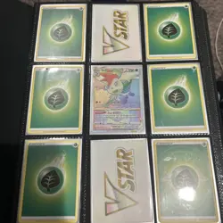 Pokemon Binder With Cards! Winner Takes All Including Binder Vintage And New - Image 4