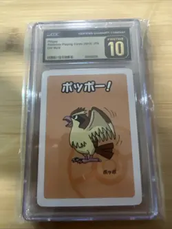 CGC 10 Pristine Pidgey Old Maid 2019 Japanese Pokemon Card - Image 1