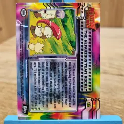 Topps Pokemon Mewtwo Strikes Back The Nefarious Team Rocket No.12 Black Card - Image 3