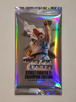 Street Fighter 2: Champion Edition Promo Card Pack PSA Magazine Exclusive Sealed - Image 1
