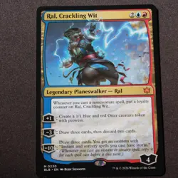 Ral, Crackling Wit MTG Bloomburrow Mythic 230 NM - Image 1